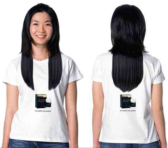 creative cool tshirts hair