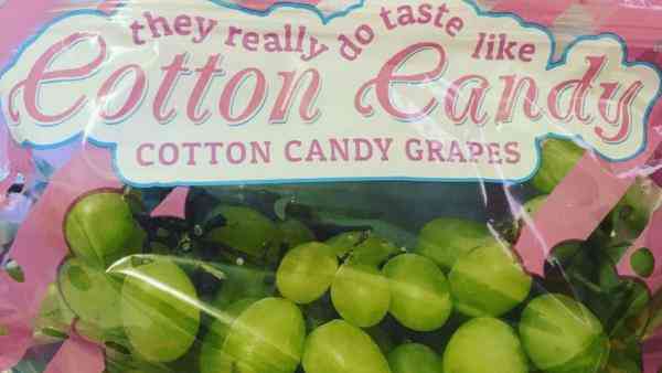 cotton candy grapes