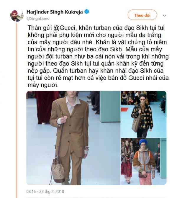 twitter gucci 2018 sikhs turban