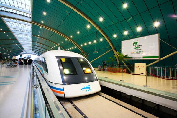 shanghai maglev train station