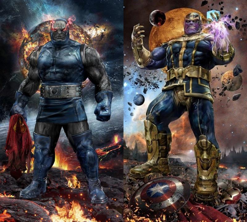 darkseid vs thanos