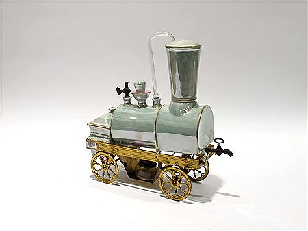 Máy pha cà phê hình đầu tàu xe lửa - ‘Món đồ chơi’ sang chảnh chỉ dành cho giới nhà giàu