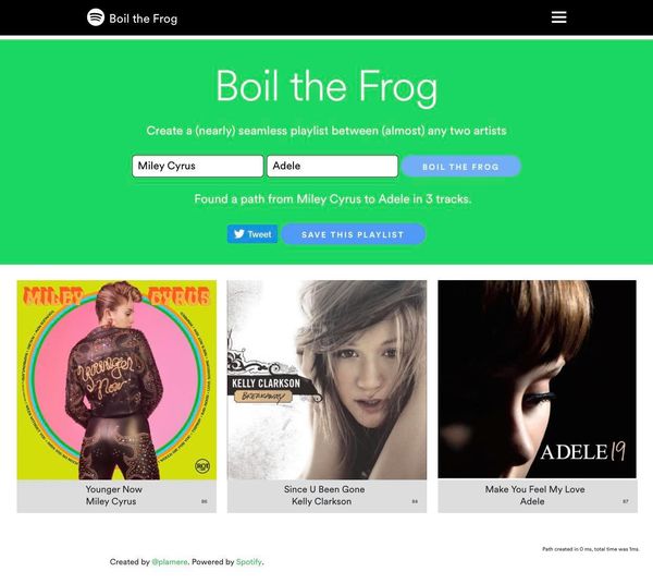 Boil the Frog: Website thú vị của Spotify 'đun sống' người nghe bằng âm nhạc