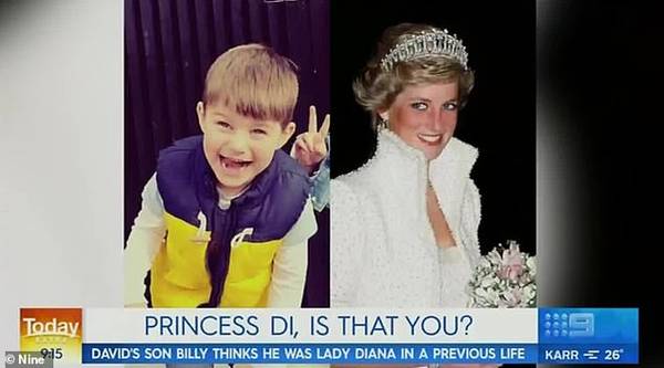 Bố cậu bé 4 tuổi cho rằng con mình là kiếp sau của cố Công nương Diana khiến thế giới một phen xôn xao