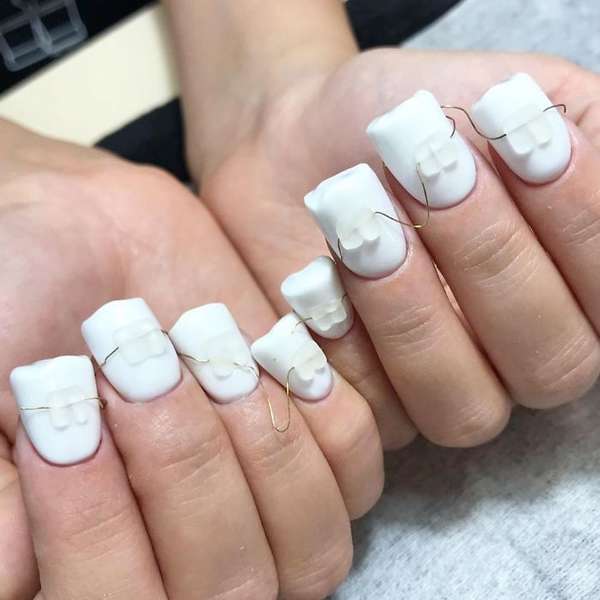 Loạt ý tưởng làm nail cho những người muốn đi 'hù' thiên hạ